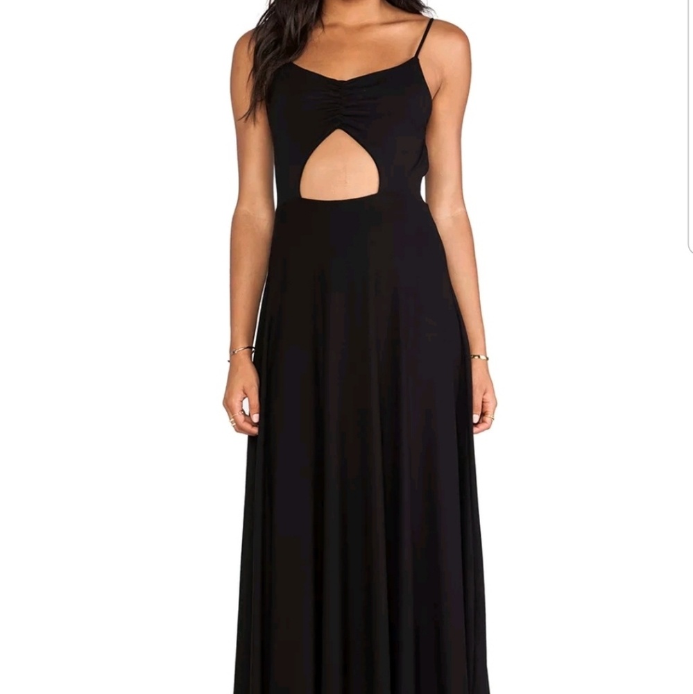 Blue Life Keyhole Maxi Dress